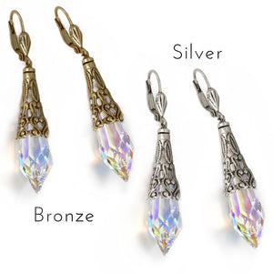 Crystal Prism Earrings