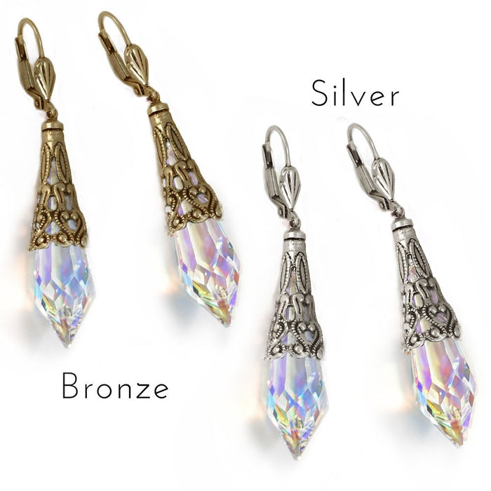 Crystal Prism Earrings