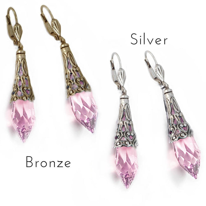 Crystal Prism Earrings