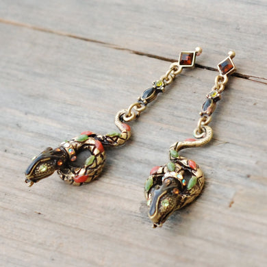 Serpents Earrings E701-AE