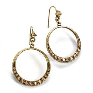 Halo Hoop Earrings - sweetromanceonlinejewelry