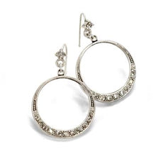 Load image into Gallery viewer, Halo Hoop Earrings - sweetromanceonlinejewelry