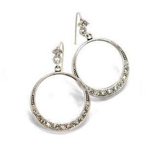 Halo Hoop Earrings - sweetromanceonlinejewelry