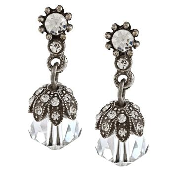 Pearl or Crystal Wedding Earrings - sweetromanceonlinejewelry