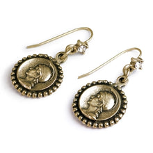 Load image into Gallery viewer, Coin Earrings - sweetromanceonlinejewelry