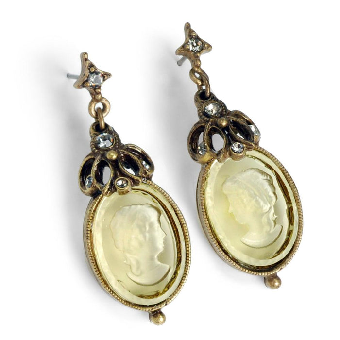 Atemis Intaglio Earrings E910-JO