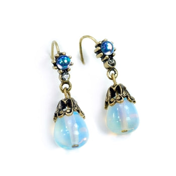 Iridescent Opaline Demi Earrings E926