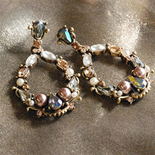 Load image into Gallery viewer, Jewel Loop Earrings