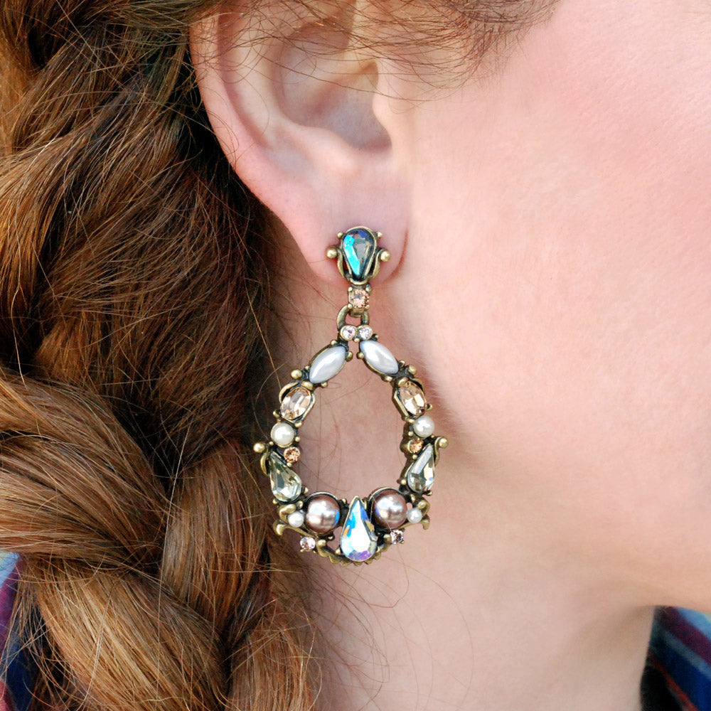 Jewel Loop Earrings E952