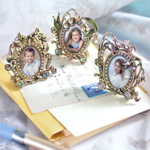 Load image into Gallery viewer, Set of 3 Miniature Art Nouveau Picture Photo Frames