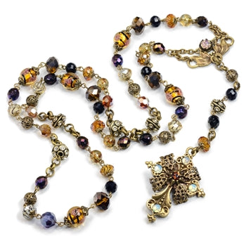 Baroque Rosary Necklace