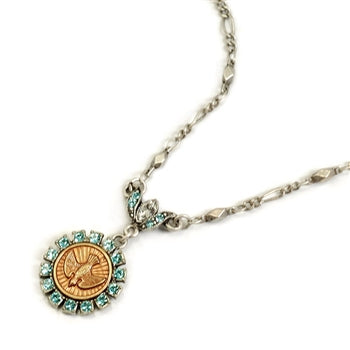 Bird Spirit Coin Necklace