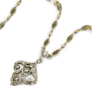 Channelle Crystal Necklace N1082