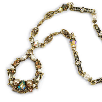 Jeweled Loop Necklace