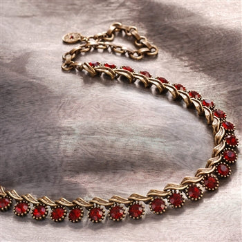 Iconic 1950s Vogue Collar Necklace N1142 - sweetromanceonlinejewelry