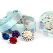 Load image into Gallery viewer, Interchangeable Roses Necklace Set N1211