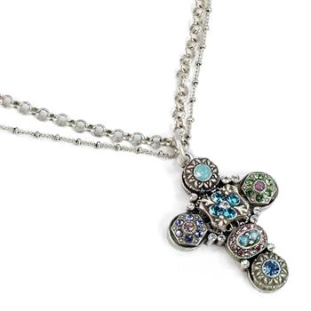 Etheria Cross Necklace