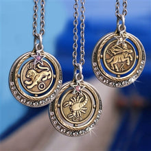 Load image into Gallery viewer, Zodiac Pendant Necklace