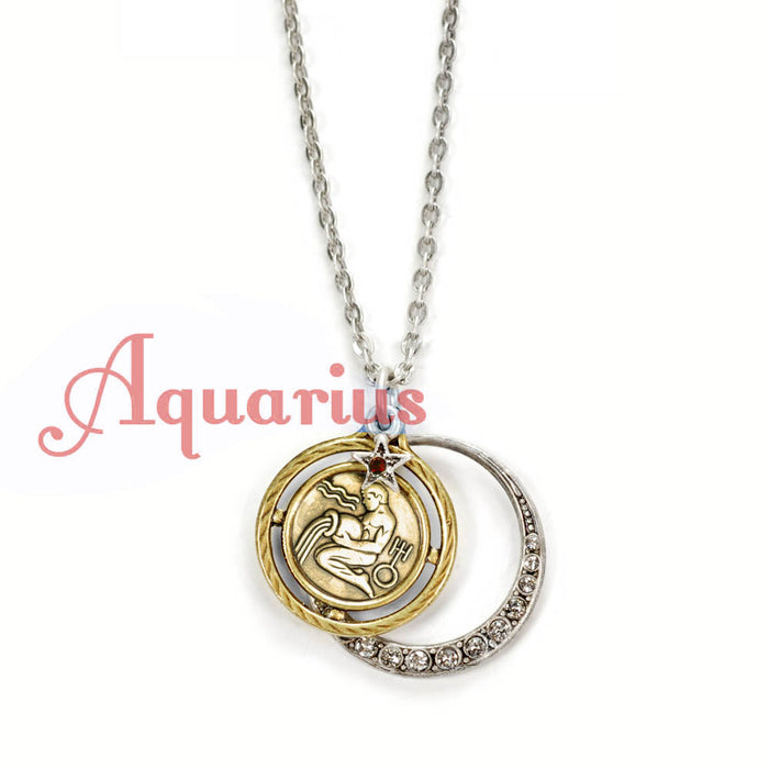 Zodiac Pendant Necklace N1244