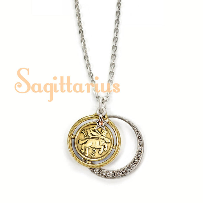 Zodiac Pendant Necklace N1244