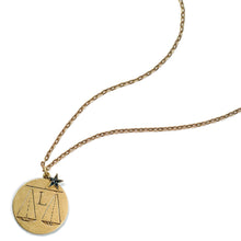 Load image into Gallery viewer, Retro Zodiac Coin Pendant Necklaces N1245