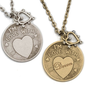 I'm in Love With Pendant Necklace N1249
