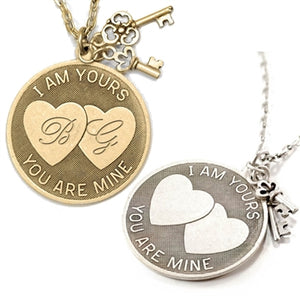 I am Yours, You are Mine Pendant Necklace N1250
