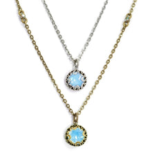 Load image into Gallery viewer, Crystal Dot Necklace N1297 - sweetromanceonlinejewelry