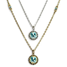 Load image into Gallery viewer, Crystal Dot Necklace N1297 - sweetromanceonlinejewelry
