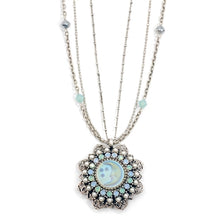 Load image into Gallery viewer, Iridescent Moon Necklace