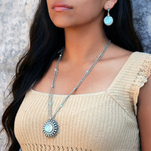 Load image into Gallery viewer, Iridescent Moon Necklace