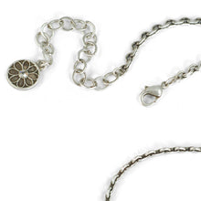 Load image into Gallery viewer, Silver Geometric Charm Necklace