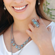 Load image into Gallery viewer, Silver Geometric Dainty Charm Necklace N1340 - sweetromanceonlinejewelry