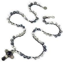 Load image into Gallery viewer, Malibu Beads With Cross N1356 - sweetromanceonlinejewelry