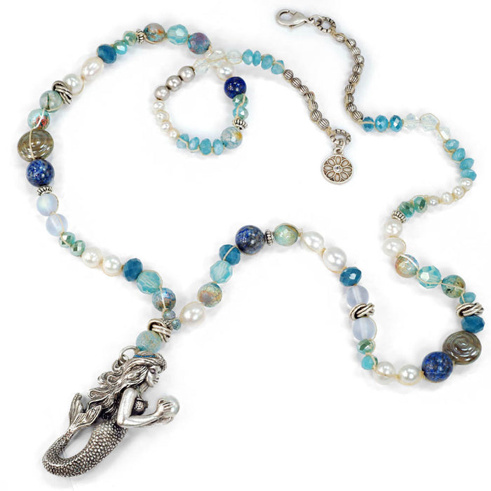 Mermaid Beaded Ocean Necklace N1362