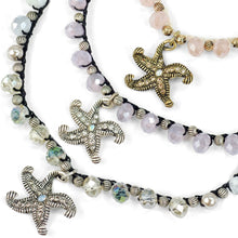 Load image into Gallery viewer, Crystal Beaded Starfish Necklace N1364
