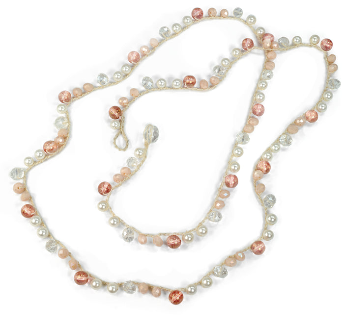 Sunset Beach Beaded Necklace N1369