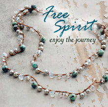 Load image into Gallery viewer, Sunset Beach Beaded Necklace N1369