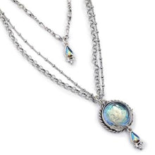 Load image into Gallery viewer, Akantha Long Glass Intaglio Necklace N1393 - sweetromanceonlinejewelry