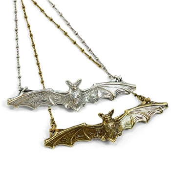 Bat Pendant Necklace N1401