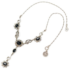 Load image into Gallery viewer, Victorian Jewel Y Necklace N1402