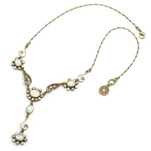 Load image into Gallery viewer, Opal Victorian Jewel Y Necklace SR_N1402