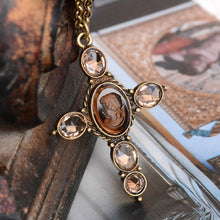 Load image into Gallery viewer, Auvergne Cross Pendant Necklace