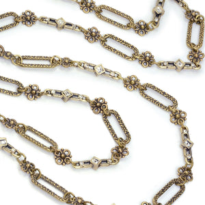 Bronze Chantilly Chain Necklace N1441-BZ