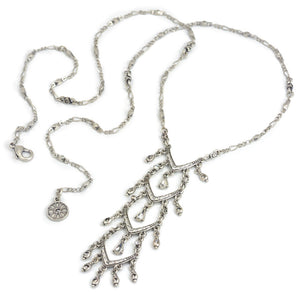 Crystal Ladder Necklace