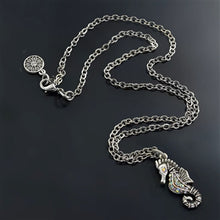 Load image into Gallery viewer, Seahorse Ocean Necklace