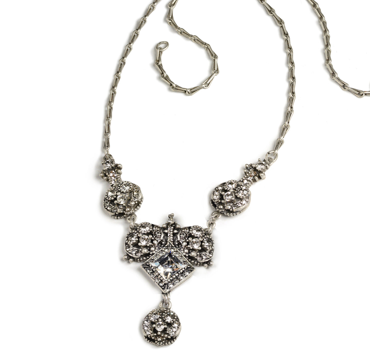 Art Deco Ice Necklace  N451