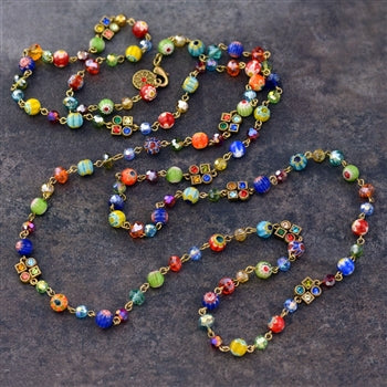 Colorful beads made of natural semiprecious... - Stock Photo [96768557] -  PIXTA