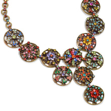 Load image into Gallery viewer, Calypso Rainbow Statement Necklace N499