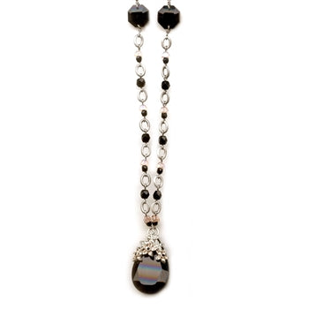 Crystal Drop Necklace N521-JT